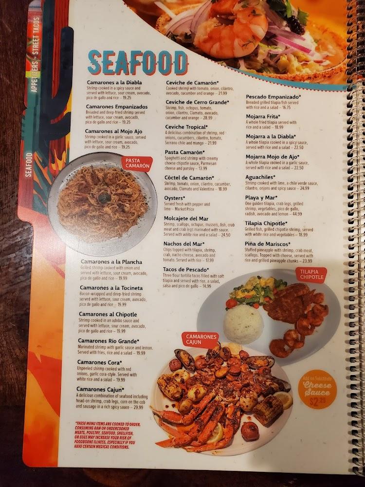 Cerro Grande Menu image 3